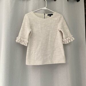 Banana Republic Flutter Sleeve Blouse XS